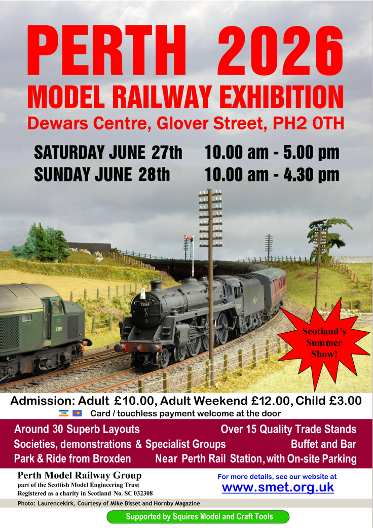 Perth Model Railway Exhibition - 2026
